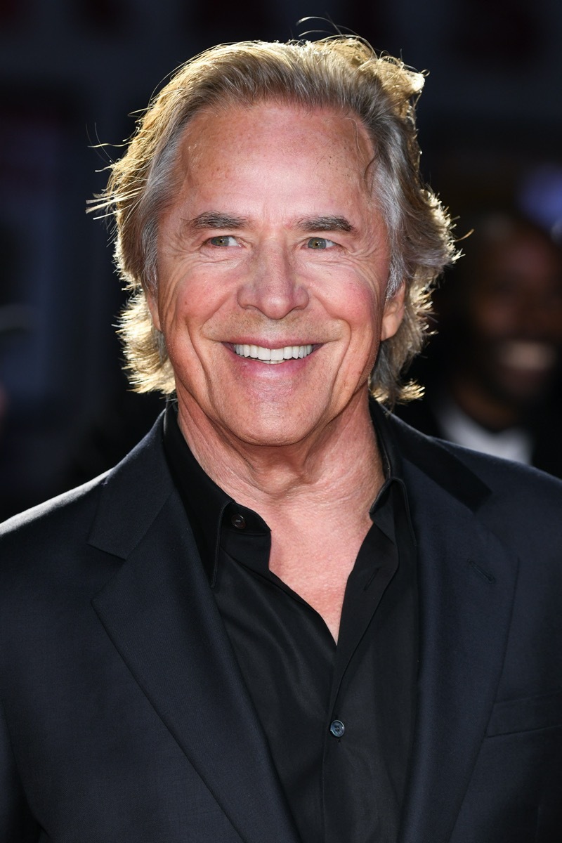 Don Johnson at the London Film Festival in 2019