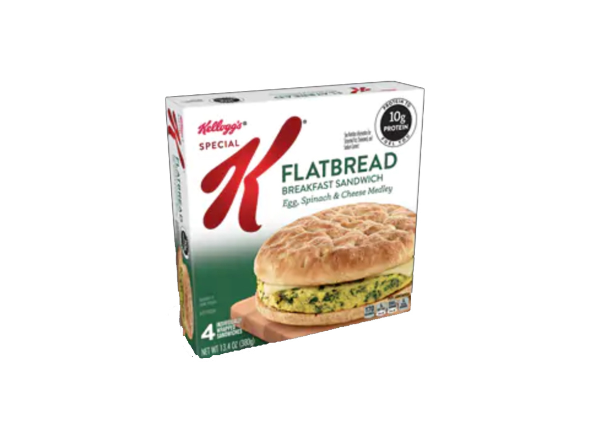 special k breakfast flatbread