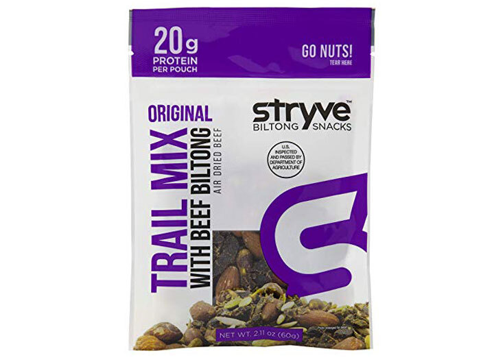 stryve beef biltong trail mix