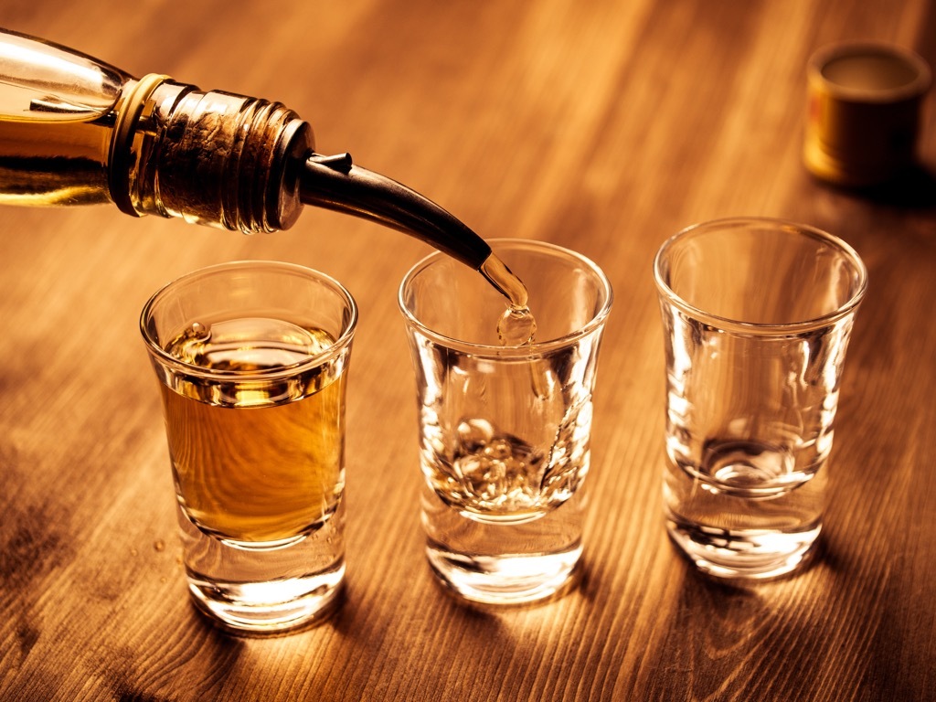 Shot glasses, what to give up in your 40s