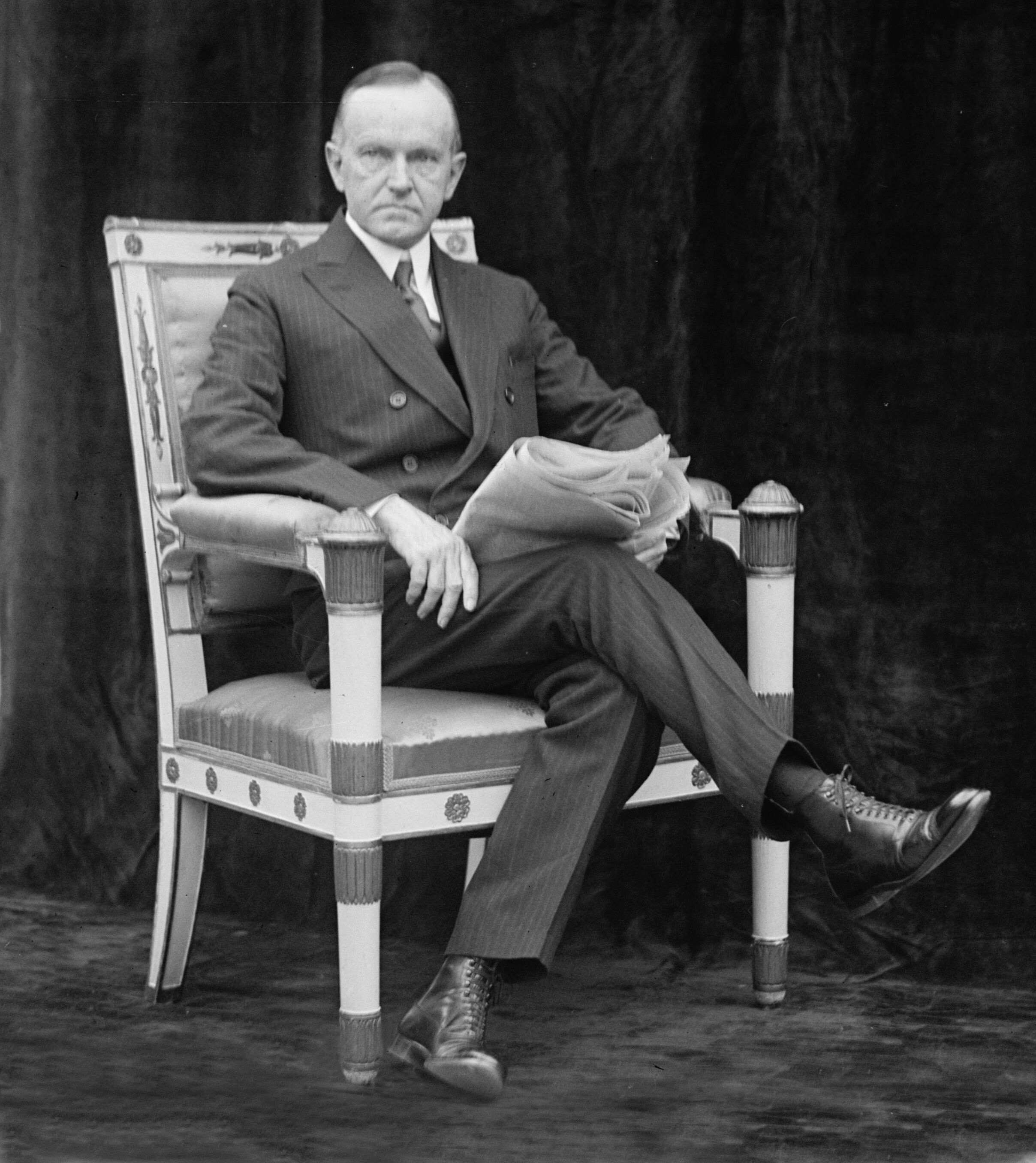 Former President Calvin Coolidge
