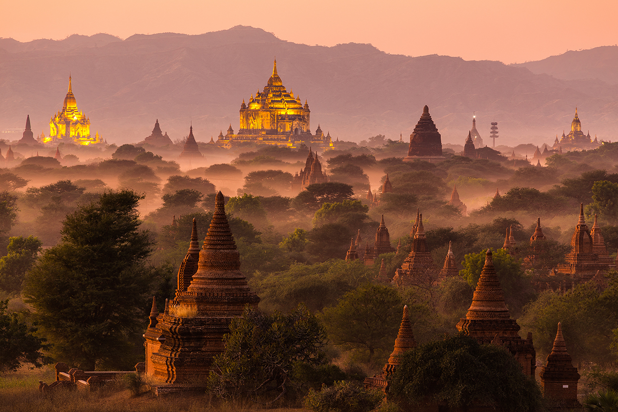 the pagodas a world heritage site in myanmar