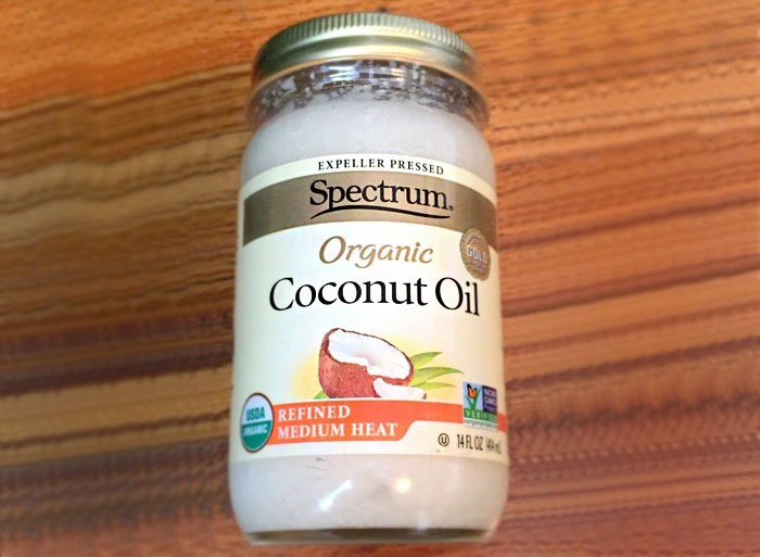 Expeller produced coconut oil