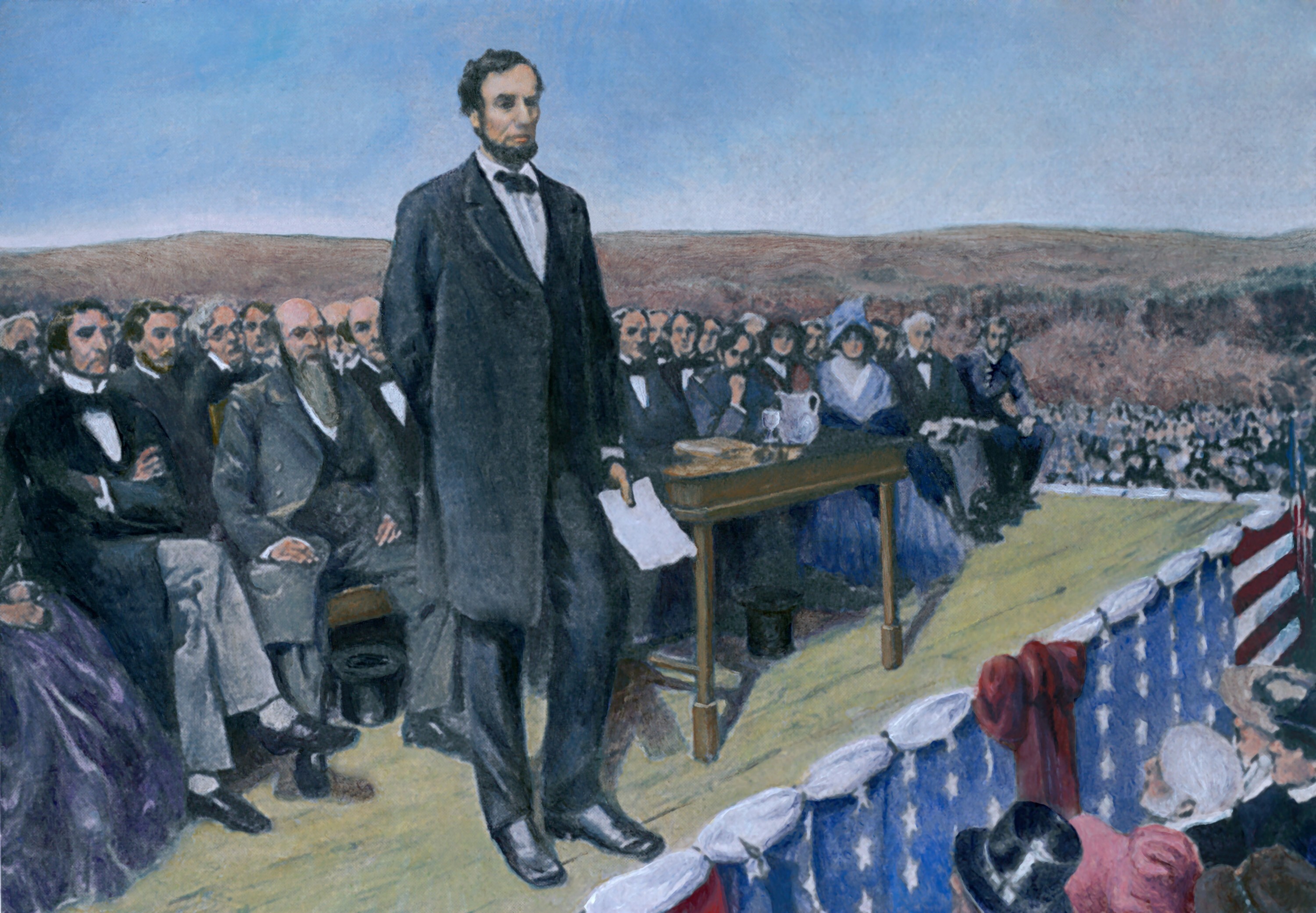 Former President Abraham Lincoln