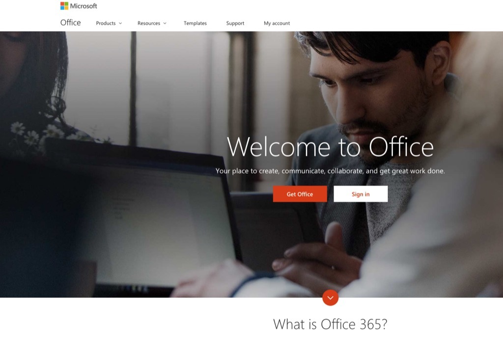 office 365 most popular web search in every state