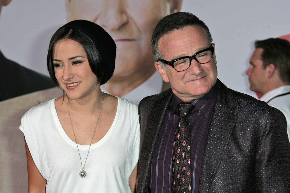 Zelda and Robin Williams