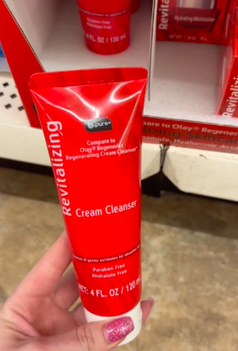 Dollar Tree dupe for Olay Regenerist and Lotions