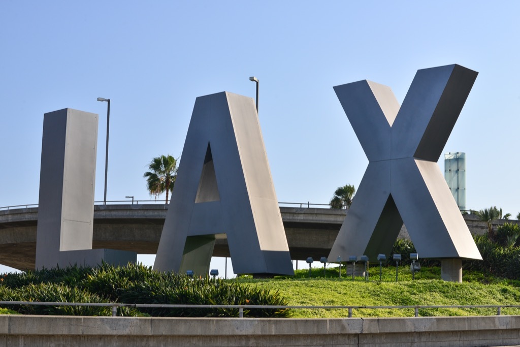 LAX sign