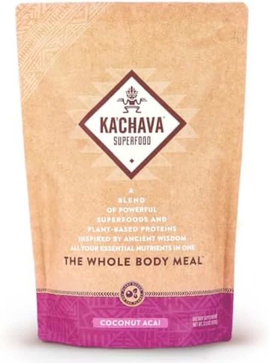 Ka'Chava Superfood Protein on a white background