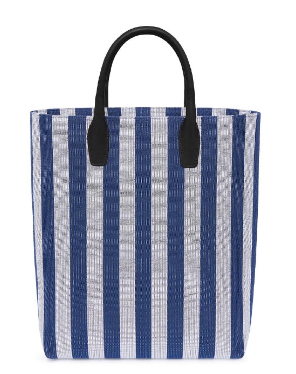 striped beach bag, luxury beach bags