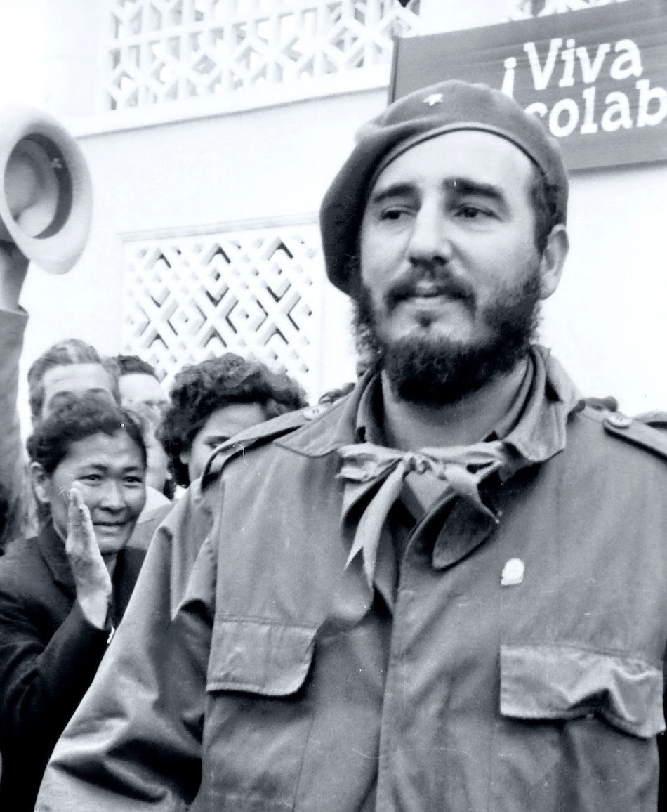 Fidel Castro in Uzbekistan in 1963