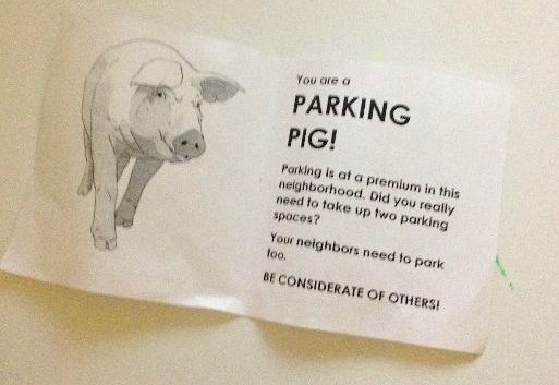 Parking Pig