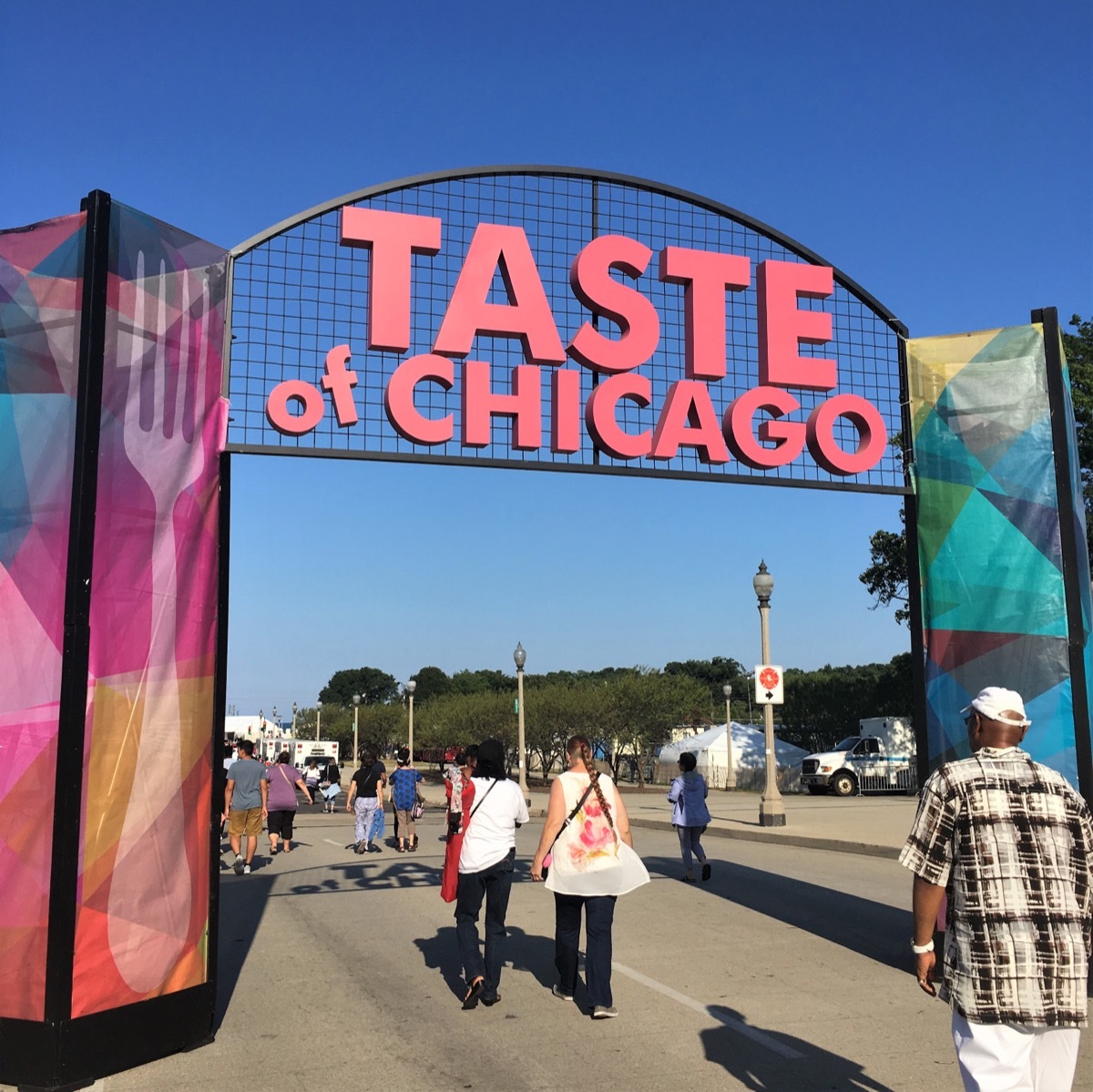 Taste of Chicago Food Festival Entrance