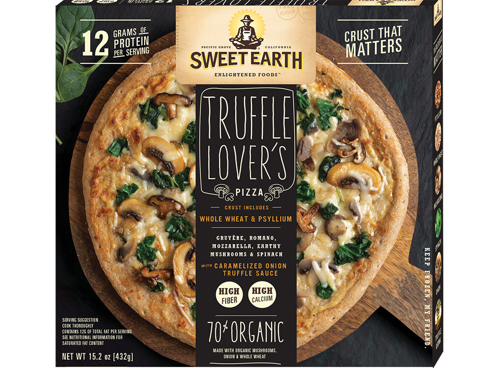 Sweet earth truffle lovers pizza