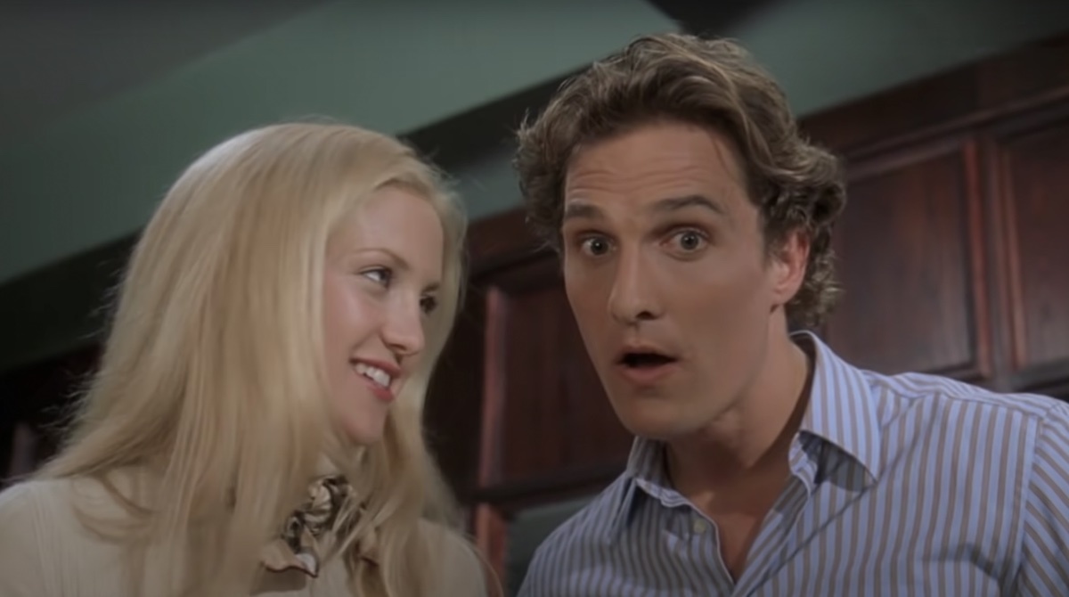 Kate Hudson and Matthew McConaughey in How to Lose a Guy in 10 Days