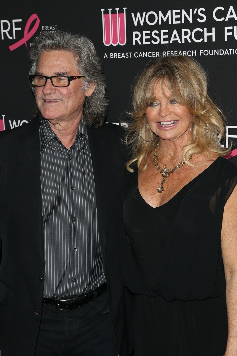 Kurt Russell and Goldie Hawn in 2019