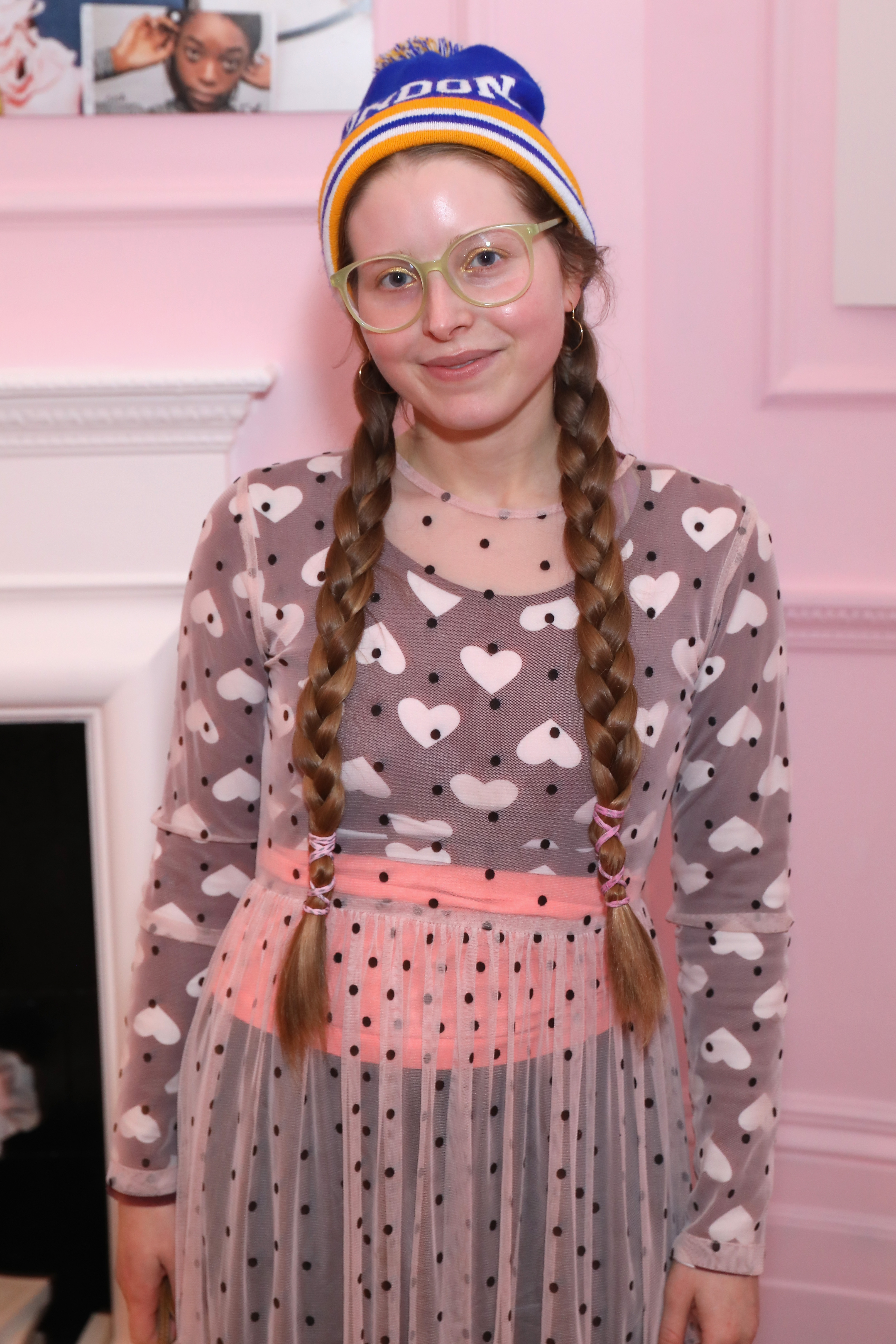 Jessie Cave at the Glossier UK launch party in 2017