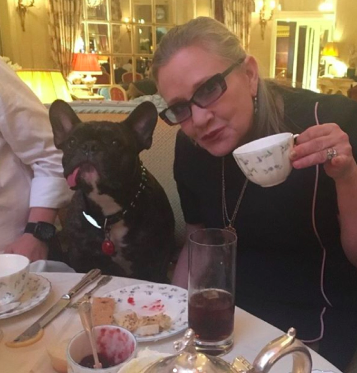 Gary Fisher and Carrie Fisher Instagram