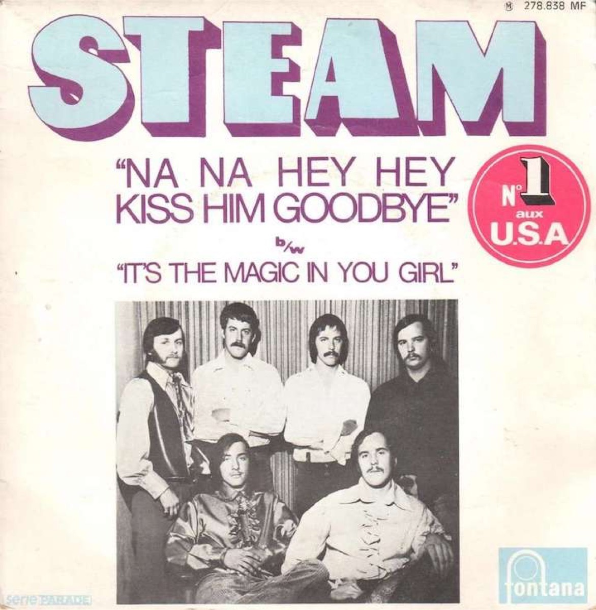 na na hey hey kiss him goodbye, steam record
