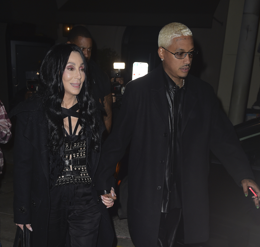 Cher and Alexander Edwards in Los Angeles on Nov. 2, 2022