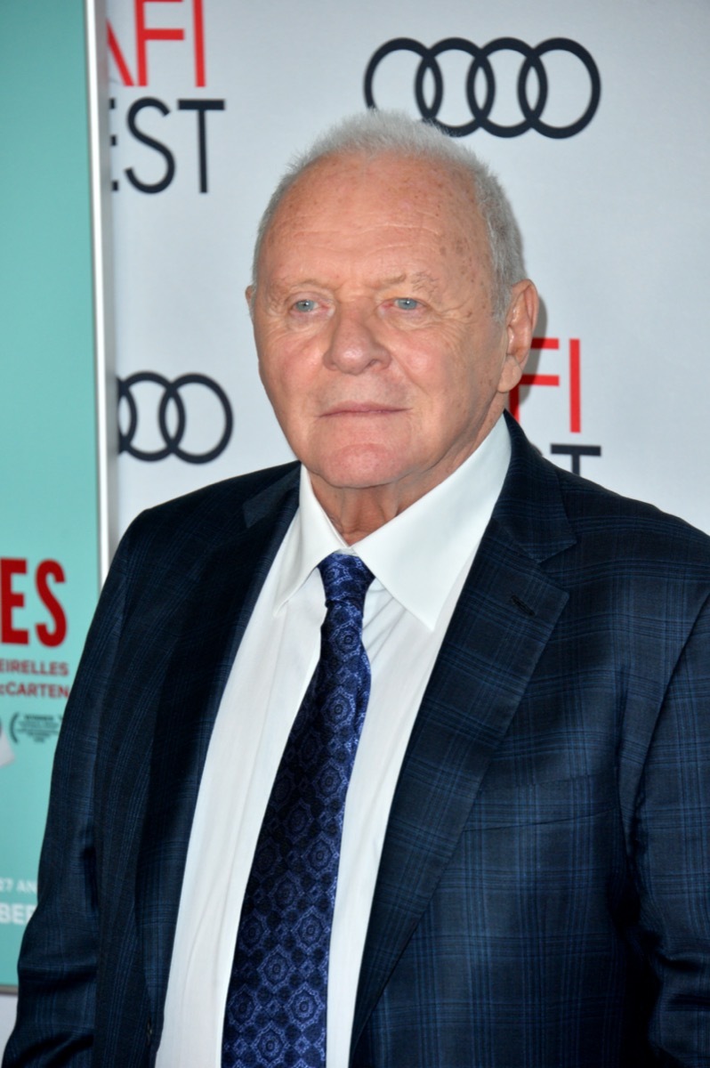 Anthony Hopkins in 2019