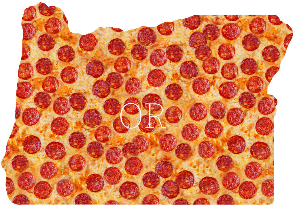 Oregon pepperoni pizza