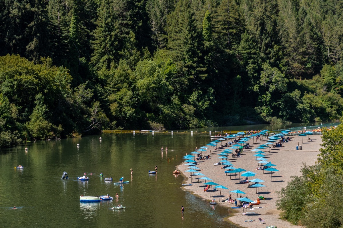 guerneville california beach