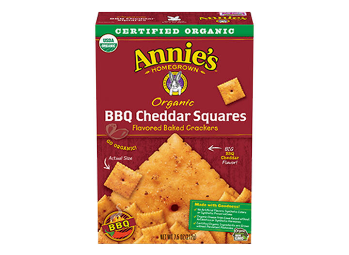 Annies bbq cheddar squares