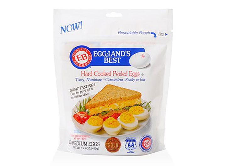 Egglands Best hard cooked peeled eggs