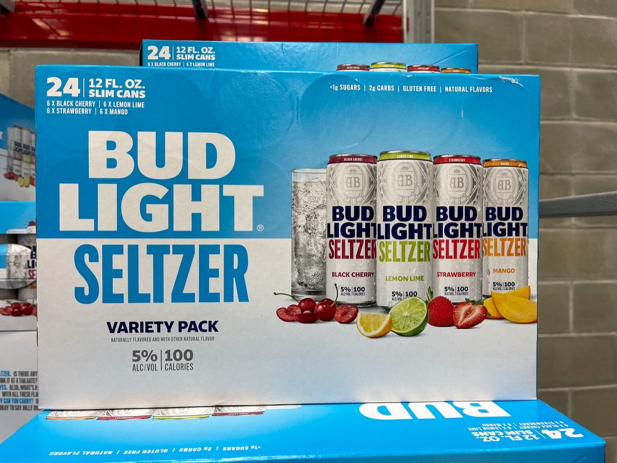 A pack of Bud Light Seltzer