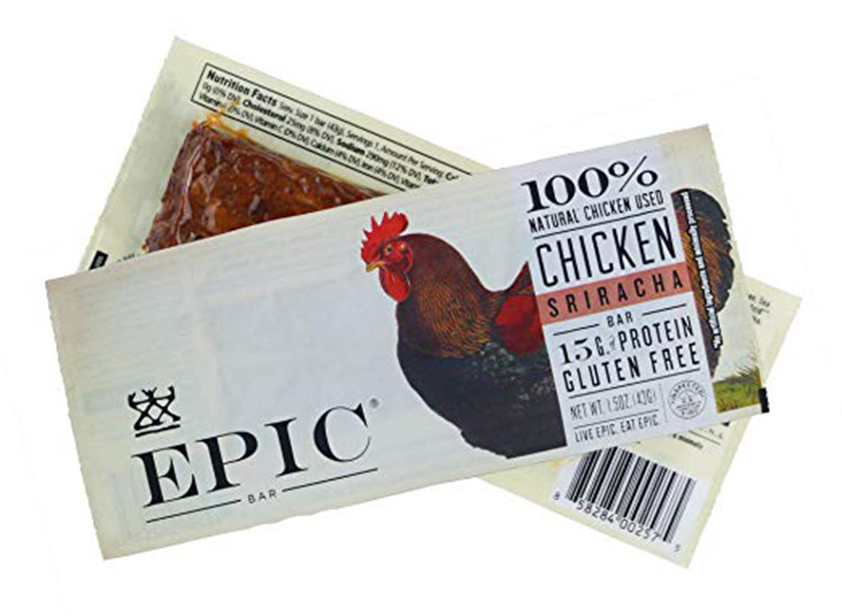 epic all natural meat bar chicken sriracha
