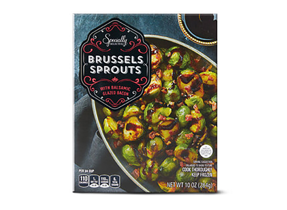 frozen brussels sprouts with bacon from aldi