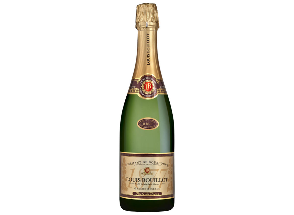 Louis bouillot champagne bottle