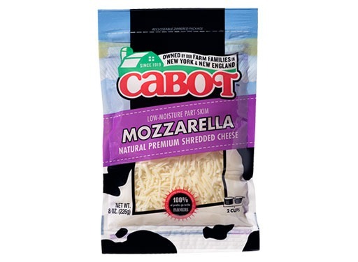 Cabot Creamery Part-Skim Mozzarella Natural Premium Shredded Cheese