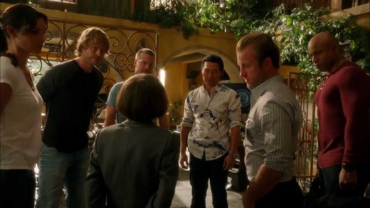 Still from the NCIS: Los Angeles episode 