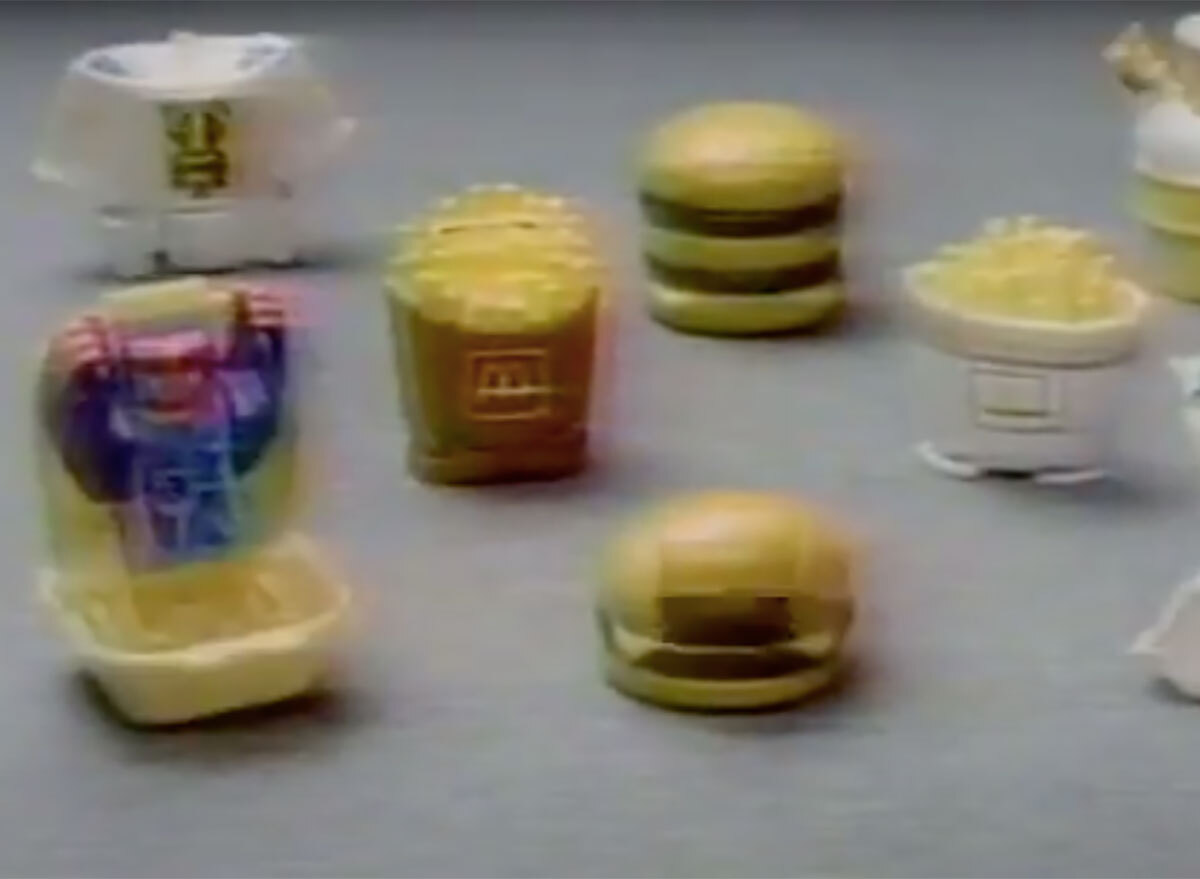 mcdonalds changeables happy meal toys