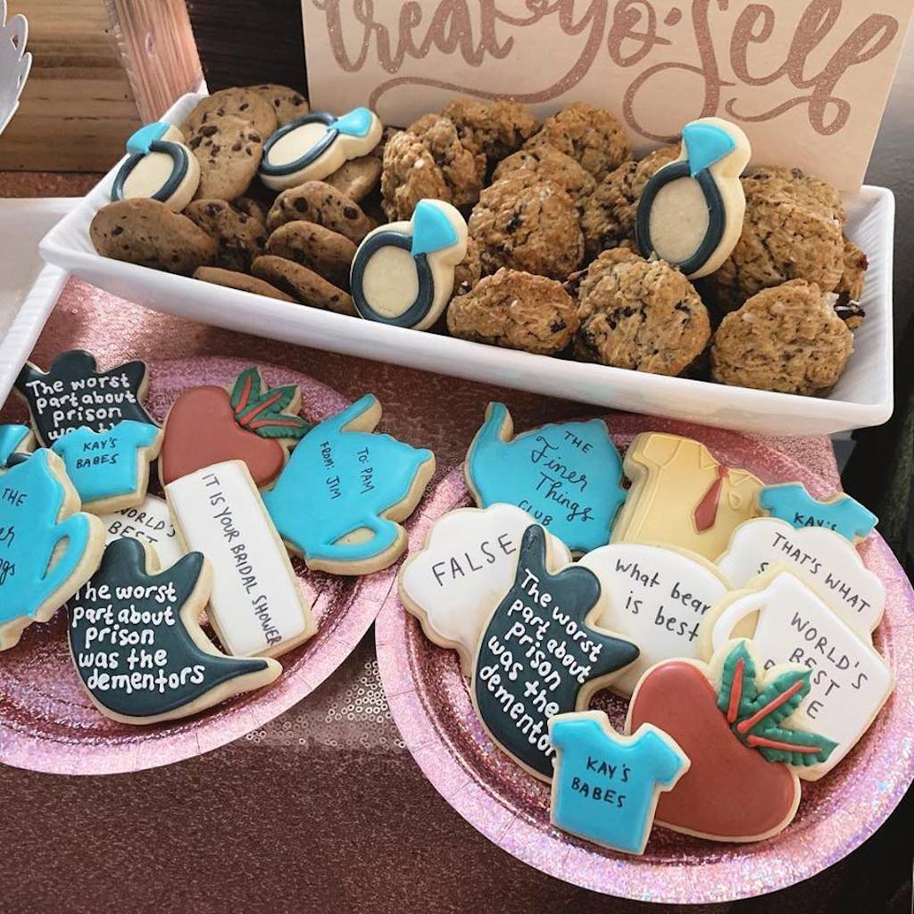 Kayleigh Brown's office-themed bridal shower goes viral