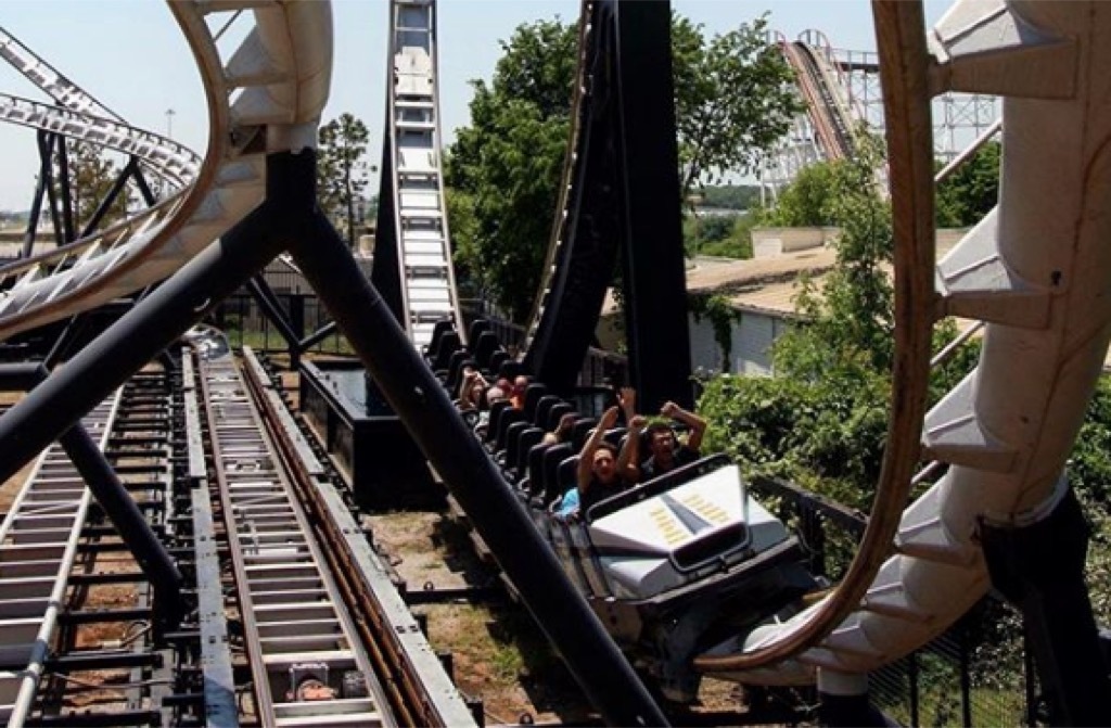 oklahoma craziest amusement park rides