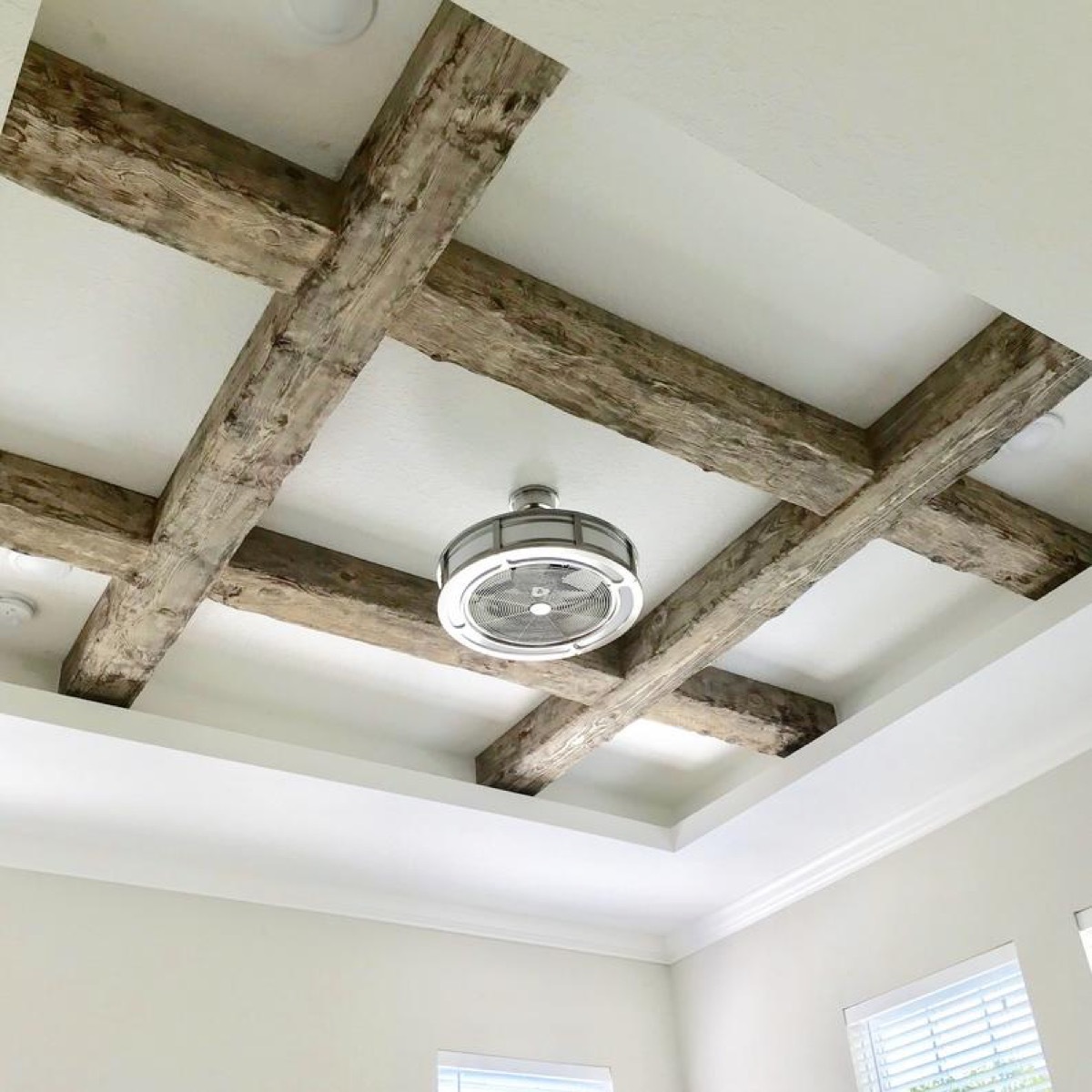 exposed wooden beams on ceiling vintage home features