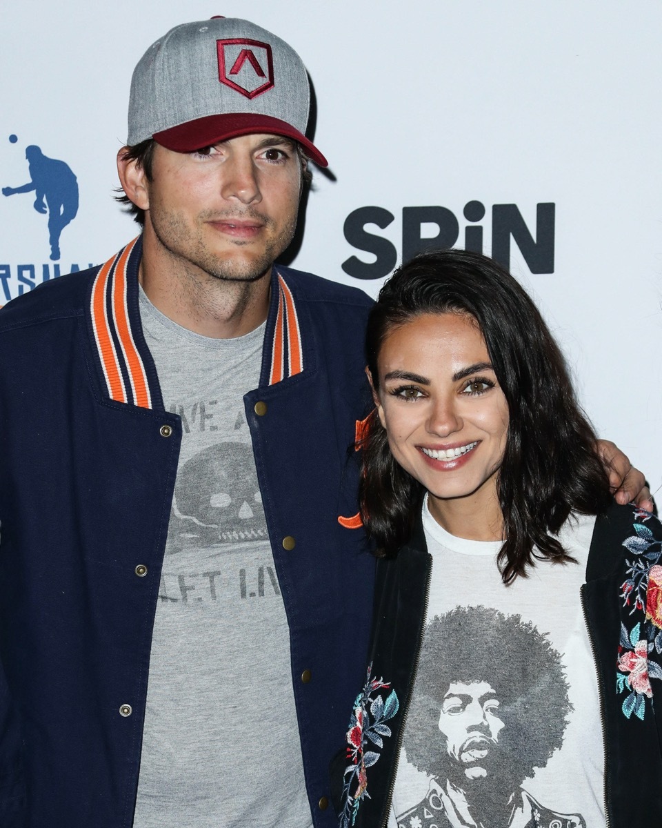 Ashton Kutcher and Mila Kunis