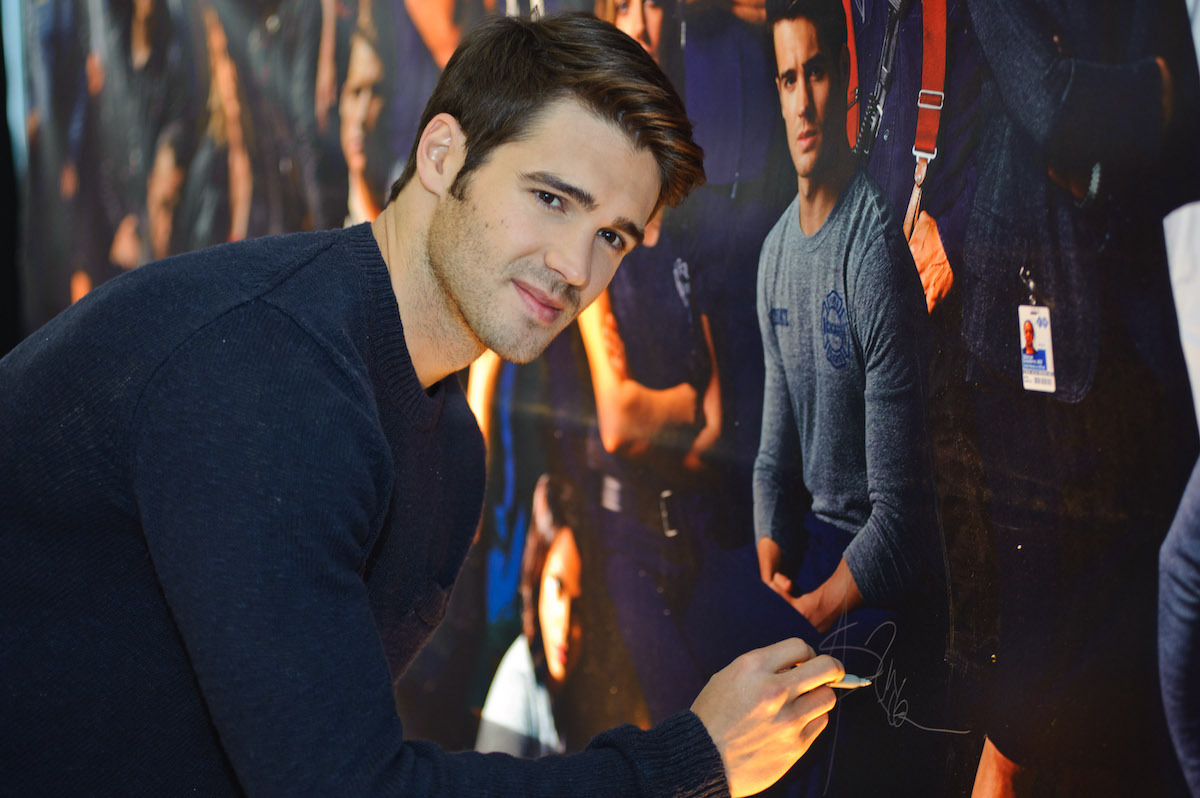 Steven R. McQueen at a press junket for the 