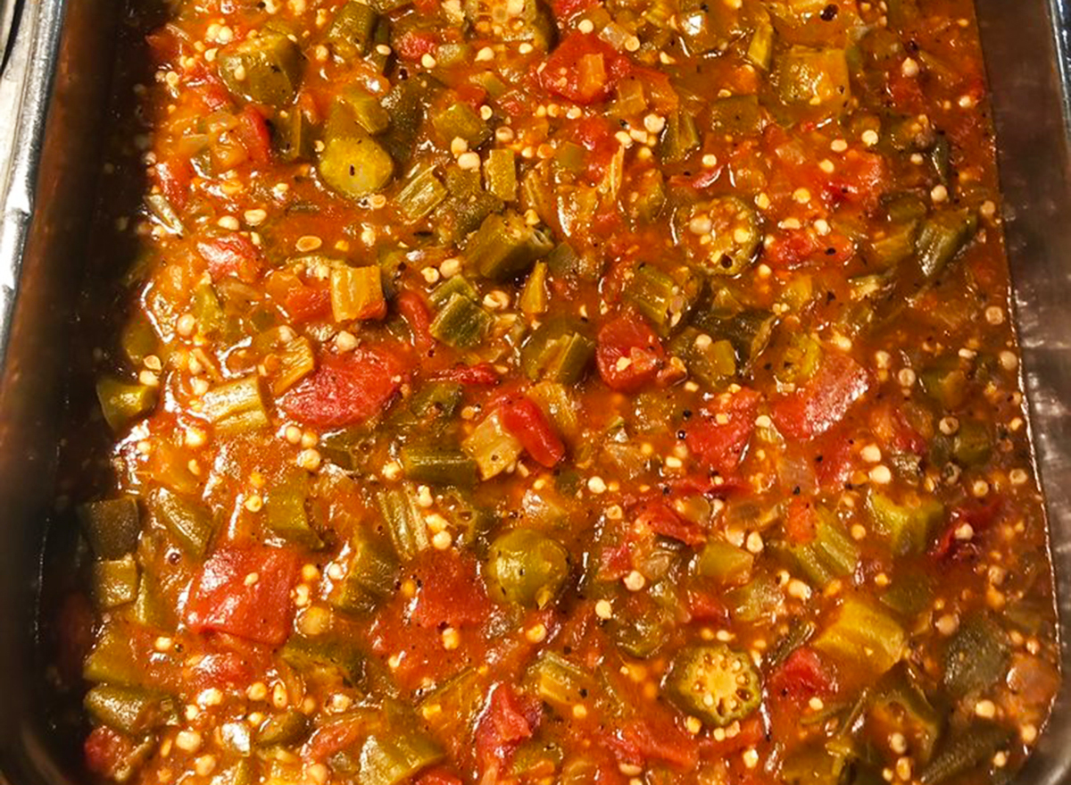 golden corral okra and tomato stew