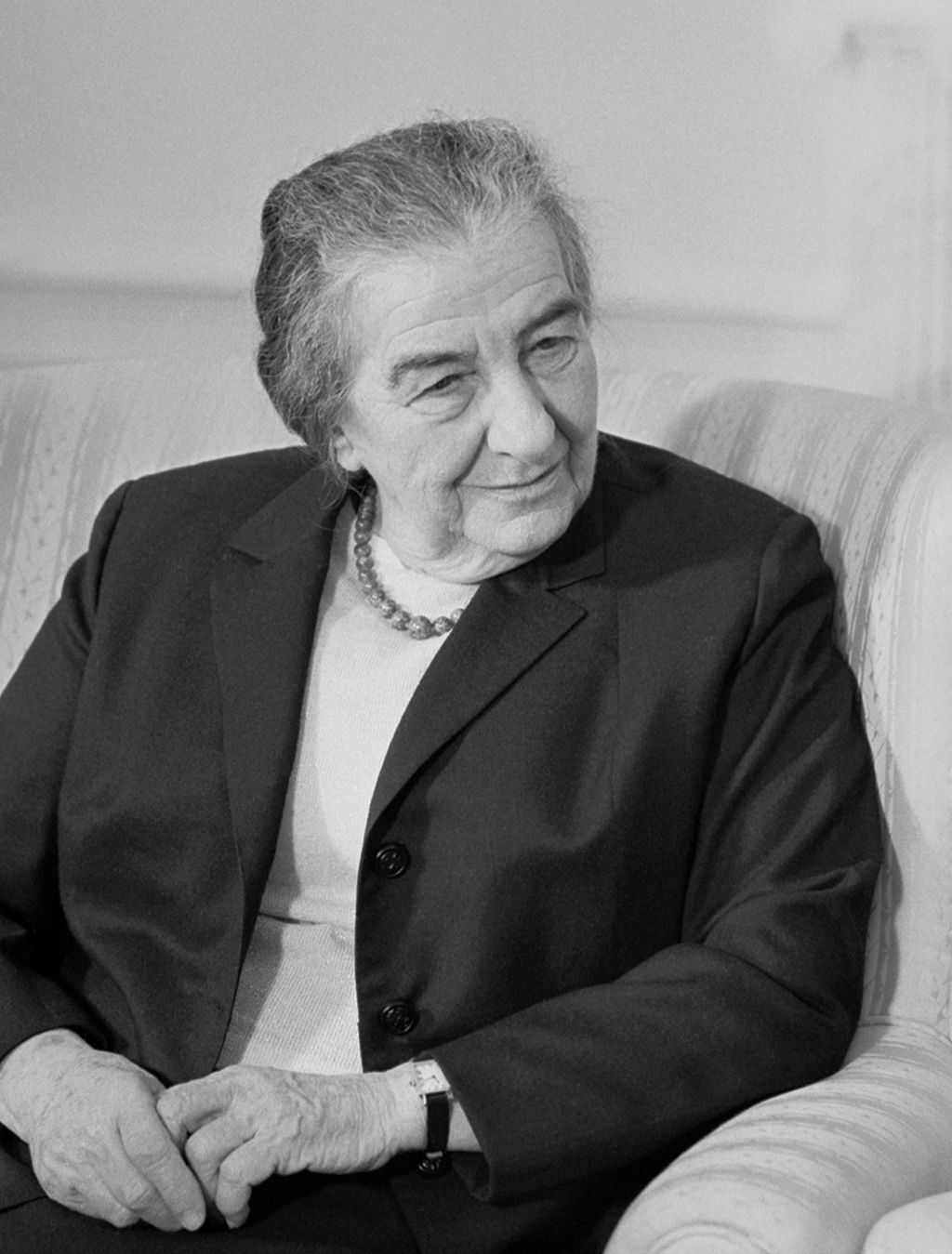 Golda Meir, former Israeli Prime Minister