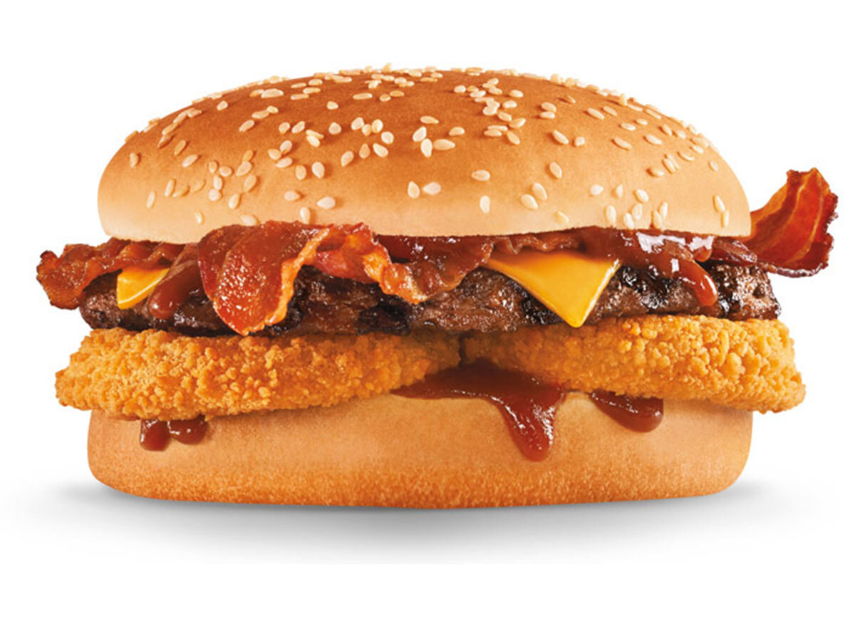 hardees Western Bacon Cheeseburger