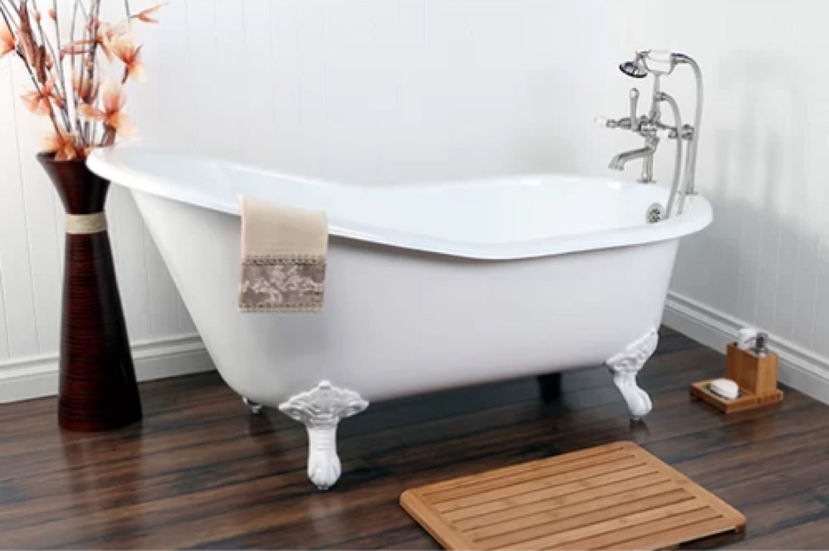 wayfair clawfoot tub vintage home features