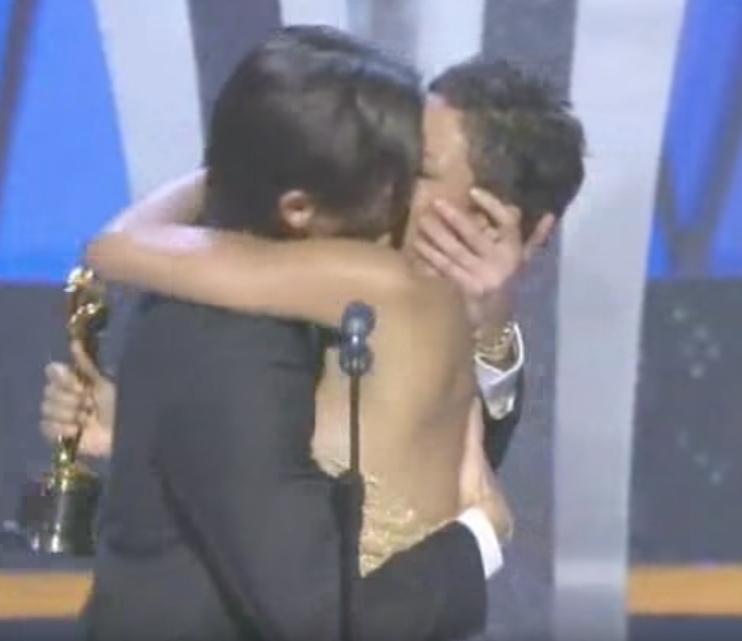 Adrien Brody Halle Berry Iconic Kisses
