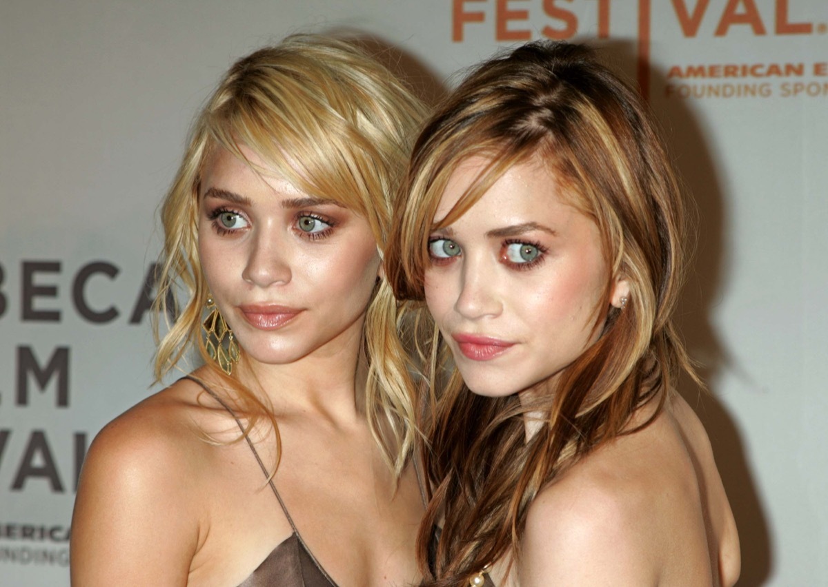 Mary-Kate and Ashley Olsen in 2004