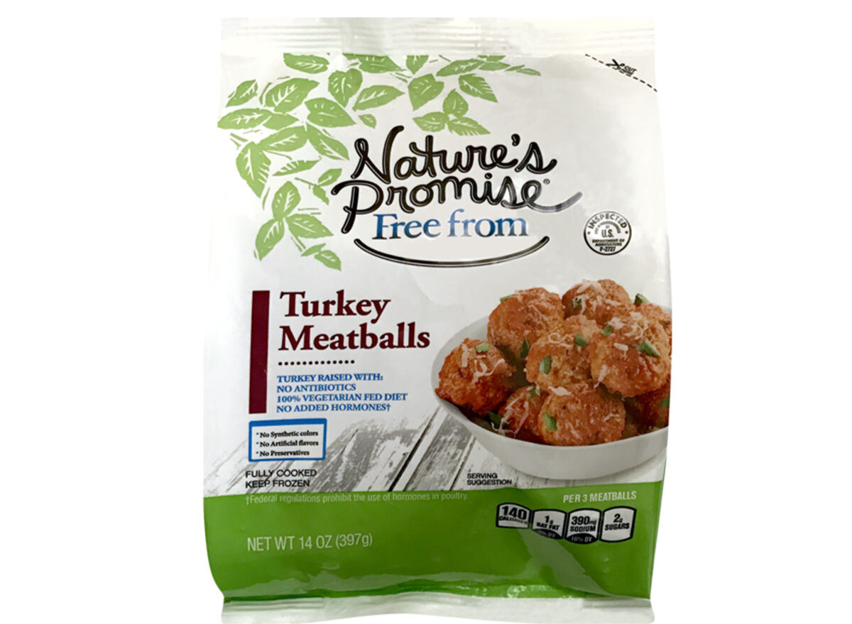 natures promise turkey meatballs