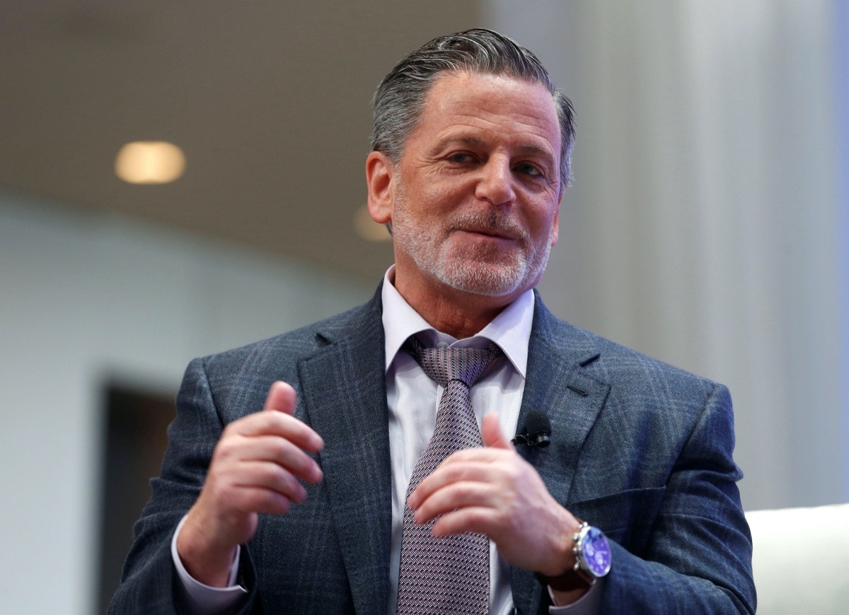 Detroit businessman Dan Gilbert takes part in a conversation as a featured speaker during an event at Cobo Center before the start of press days for the North American International Auto Show in Detroit, Michigan, U.S., January 8, 2017.