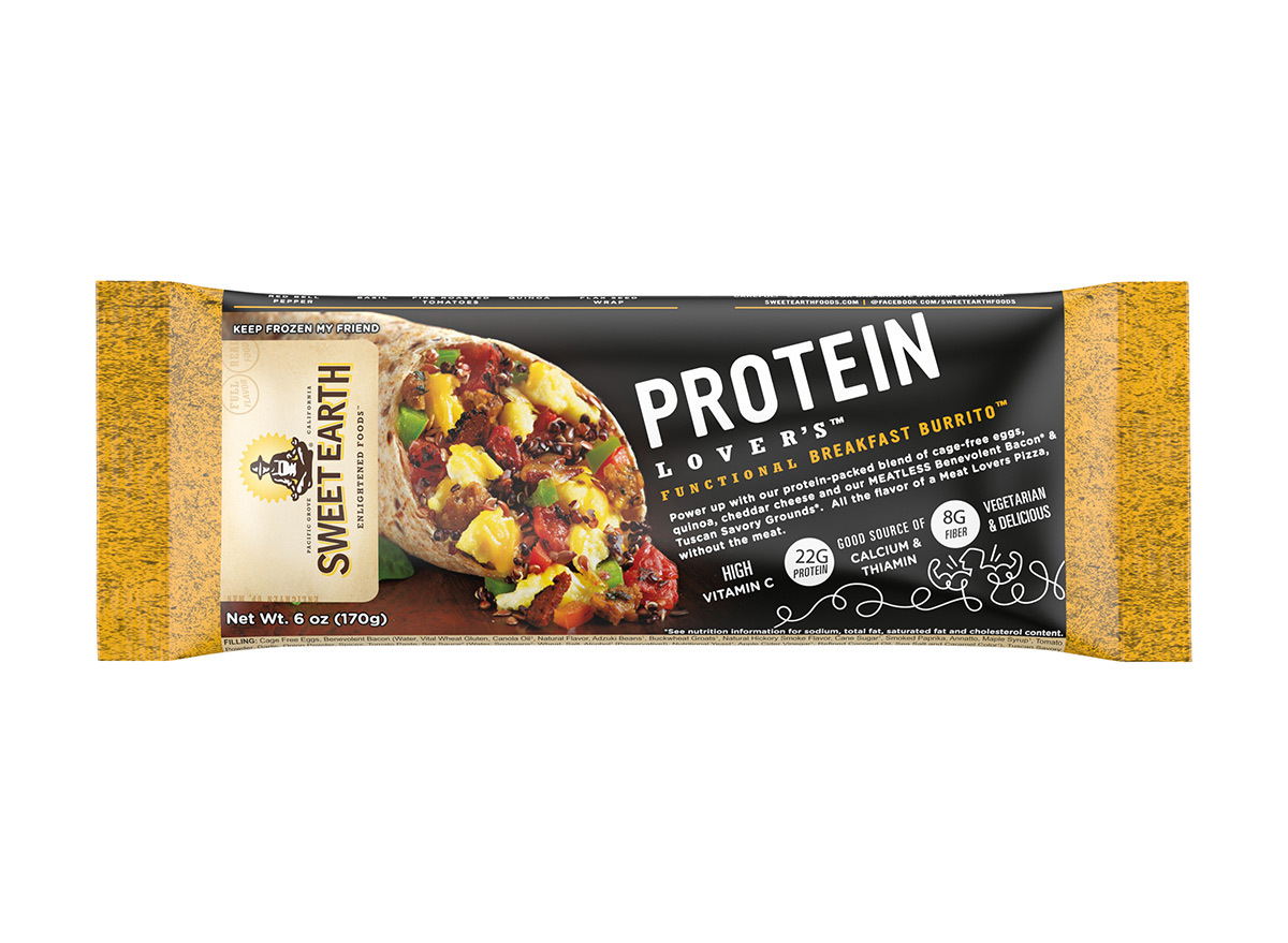 sweet earth protein burrito
